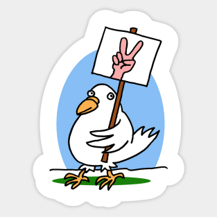 Dove of Peace Sticker